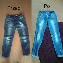 Tak przerobiłm za duże spod...