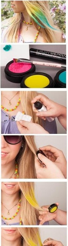 korzystał ktos z tych pudrow ? : ) dobrze sie trzyma? bo chyba nie niszczy wlosow :)