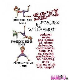 ćwiczenia na pośladki :)