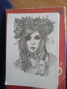 rysunek ołówkiem ^^  co sąd...