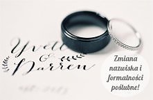 Madame Allure. Najpiękniejsze inspiracje ślubne!: Zmiana nazwiska, czyli formalności po ślubie