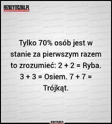 Zrozumieliście za pierwszym razem??? 0: