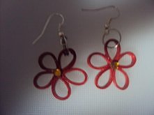 kolczyki metodą quilling
