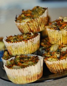 mini frittaty :) proste w przygotowaniu:, wystarczą jajka i dowolne warzywa - kliknij w zdjęcie :)