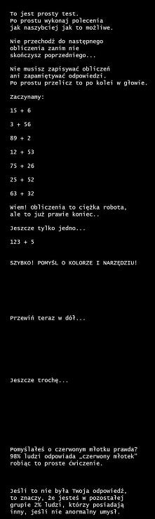 piszcie co wyszło