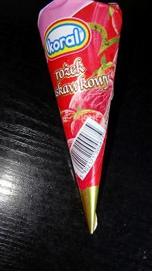 Rożek truskawkowy, Koral