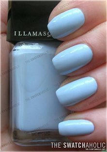 baby blue nails - nowy ulubiony kolor.*_*