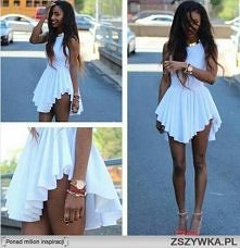 39,99! allegro.pl /nowa-asymetryczna-spodnica-spodniczka-lato-biala-i4504487809.html