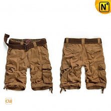 Cotton Cargo Shorts with Belt CW140065