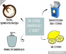 Jak usunąć samoopalacz i kosmetyki brązujące ze skóry?