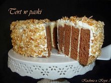 Tort w paski
