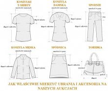 jak mierzyć ubrania?