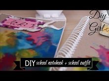 DIY zeszyt do szkoły + outf...