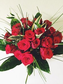 Czerwone róże - piękne :)