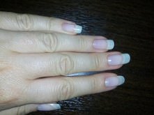 Moje :*po odżywce Eveline 8w1
przed opracowaniem kształtu