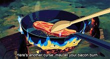 May all your bacon burn