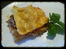 moja pierwsza w zyciu lasagne'a :-) mogę dać przepis bo wyszła przepyszna:-)