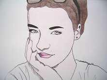 Cienkopis i kredki ;)