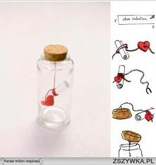 serce w buteleczce