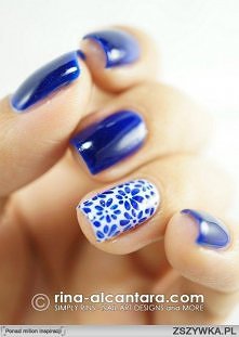 niebieskie pazurki