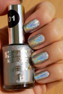 Allepaznokcie holographic #01 Srebrny ;)