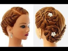 Hairstyle for everyday (4 Strand Braid). Updo hairstyles for long hair