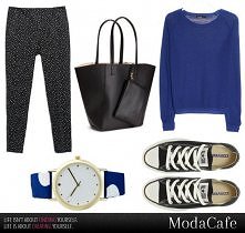 Chinosy. Konkurencja dla jeansów? Focus na materiałowe rurki. 

Z trampkami
Luźne spodnie aż proszą się o nieformalne buty. Przepastna torba, luźny sweter – wspominaliśmy już, ż...