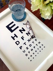 taca okulistyczna - DIY