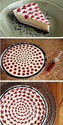 tort z serduszkami :)