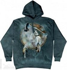 Świetne wilczki na bluzie z kapturem, sprawdź na geekcode.pl