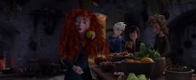 Merida, Czkawka i Jack.