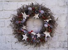 Wianek świąteczny. Eko-Styl, Mój pomysł, moja praca, moje zdjęcie.