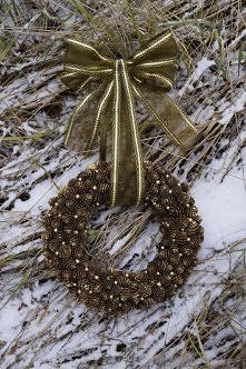 Wianek świąteczny. Eko-Styl, Mój pomysł, moja praca, moje zdjęcie.