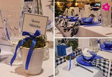 ciekawa dekoracja stołu