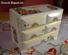 Komódka decoupage
