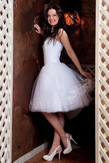 Короткое свадебное платье Жаннет