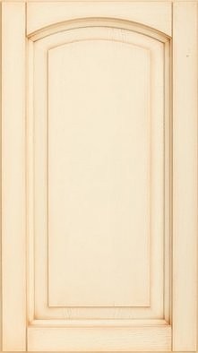 front drewniany, przykład