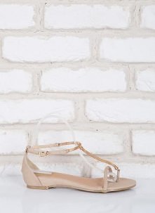 DeeZee - Sandałki Missy Beige Sandals OUTLET