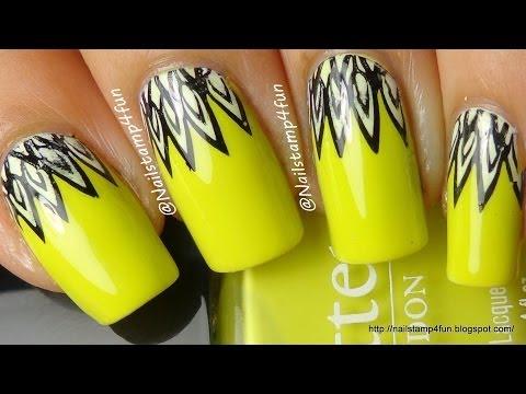 Nail Stamping Tutorial Using BM-212