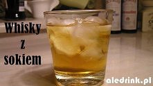 whisky z sokiem