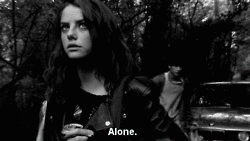 Alone.