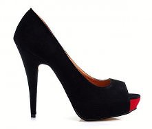 Szpilki open toe na platformie. Kliknij w duże zdjęcie i dowiedz się więcej.