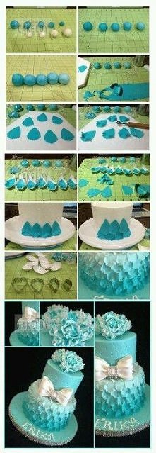 Ombre cake