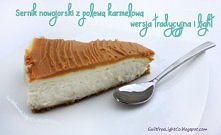 dwie wersje sernika nowojorskiego - normalna i light :)