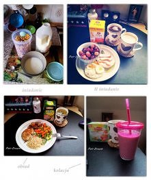 Przykładowy dzienny jadłospis: ) Więcej na blogu -> Klik w zdjęcie