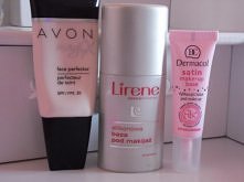 Dziś pod lupę weźmiemy 3 bazy różnych firm :
1) Avon Magix,cena ok.40 zł za 30 ml,to juz moje 3 opakowanie,bardzo ją lubię od lat,biały niewidoczny na skórze podkład,ma spf20 dz...