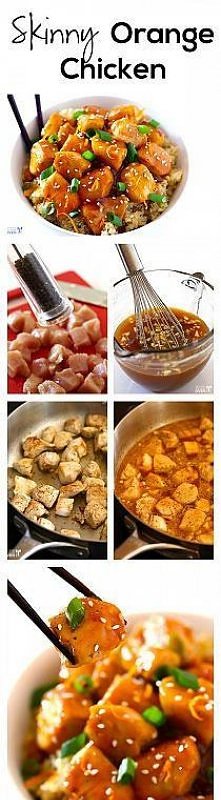 Pomarańczowy sos z kurczaka...