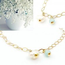 Bransoletka >White chiffon