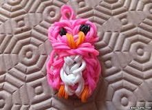 sówka z Rainbow loom bands :)