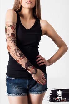 Rękawek z nadrukiem Classic Style Tattoo